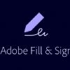 Adobe Fill & Sign es una aplicación Android para llenar formularios