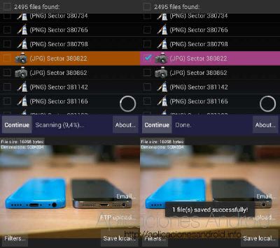 archivos, files, apps