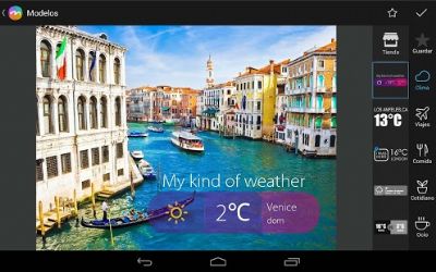 Instamark, fotos, clima