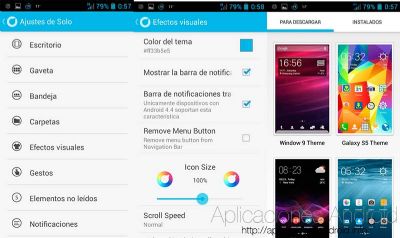 Launcher, lanzador, aplicaciones