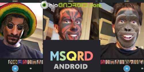 Con MSQRD para Android coloca espectaculares máscaras a tus fotos
