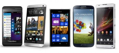Los 5 mejores smartphones del 2013