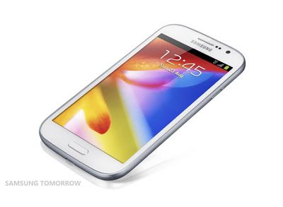 Samsung Galaxy Grand, se presenta con una pantalla de 5”