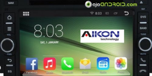 Aikon coloca sistema Android en los equipos de sonido para autos